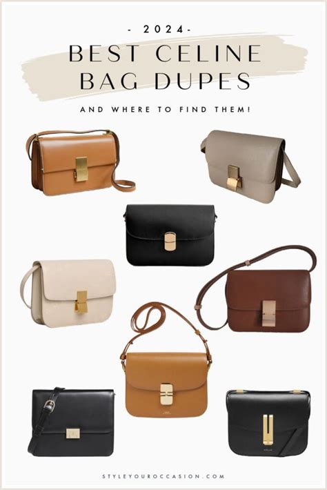 celine box similar|Best Celine Bag Dupe: 10+ Affordable Top Quality Look.